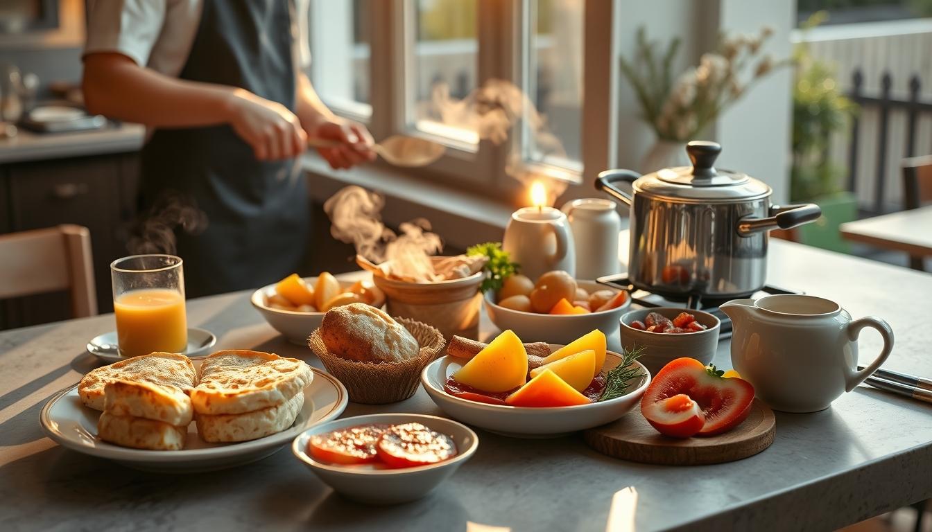 Fresh ingredients and home cooking inspiration