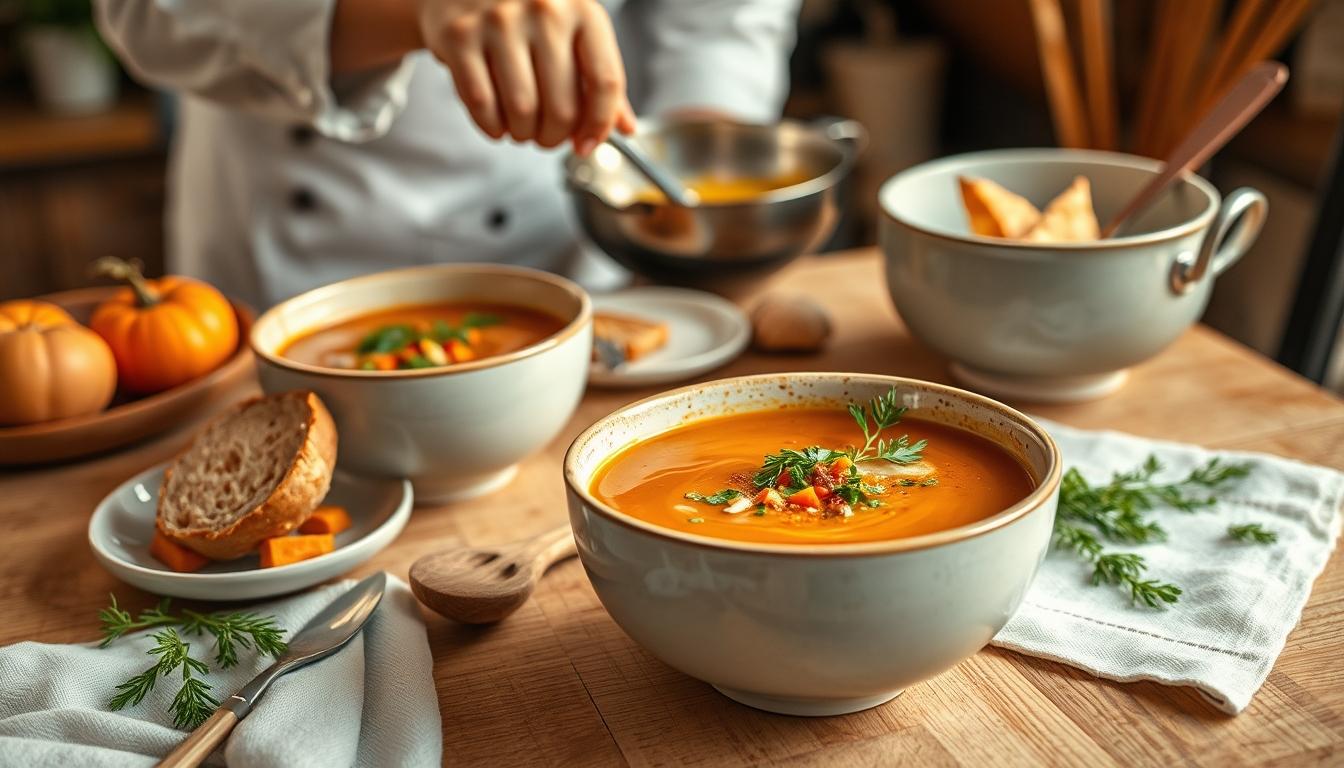 Bright seasonal dish